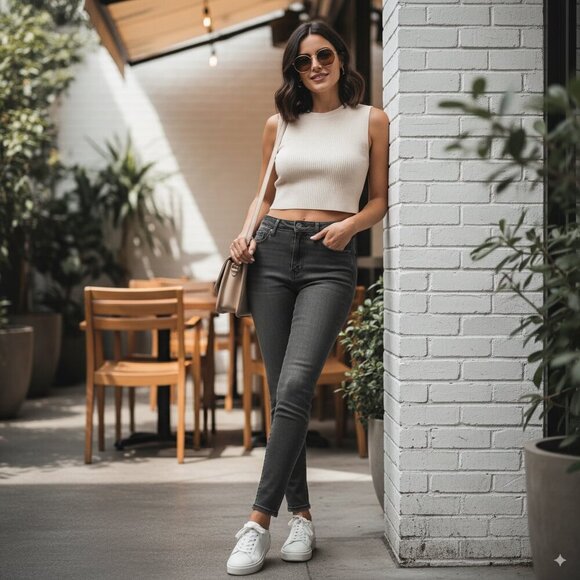 NWT FRAME Le High Skinny High-Rise Skinny Jeans - Picture 1 of 7